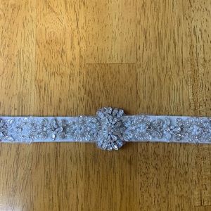 Wedding dress belt